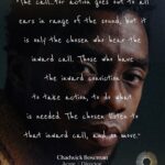 Chadwick Boseman Instagram – Wise beyond his years, #ChadwickBoseman exemplified how to take action once you find your calling. What kind of moves are you making? #thecbfa