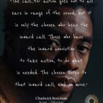 Chadwick Boseman Instagram - Wise beyond his years, #ChadwickBoseman exemplified how to take action once you find your calling. What kind of moves are you making? #thecbfa