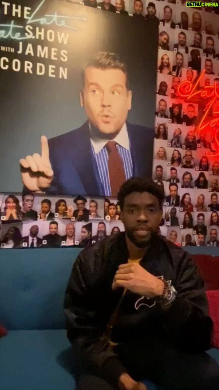 Chadwick Boseman Instagram - Excited to present at the #AMAs tonight. Music fueled me on the #21Bridges set and is a huge part of my life in general.