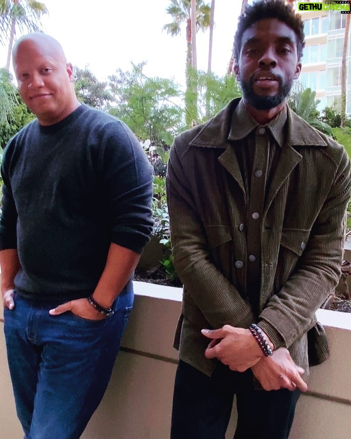 Chadwick Boseman Instagram - We’re coming home to @Howard1867 tomorrow and bringing #21Bridges with us! Beverly Hills, California
