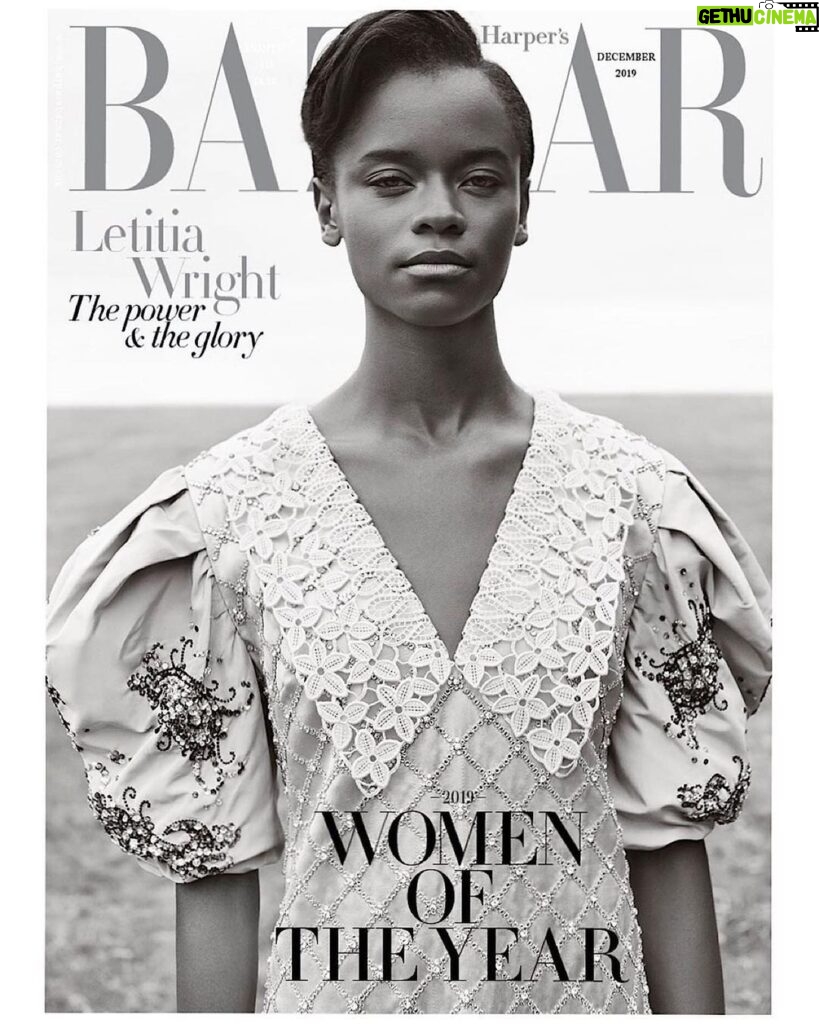Chadwick Boseman Instagram - Sis out here killing it. Happy birthday @LetitiaWright 🖤 #BlackPantherFam
