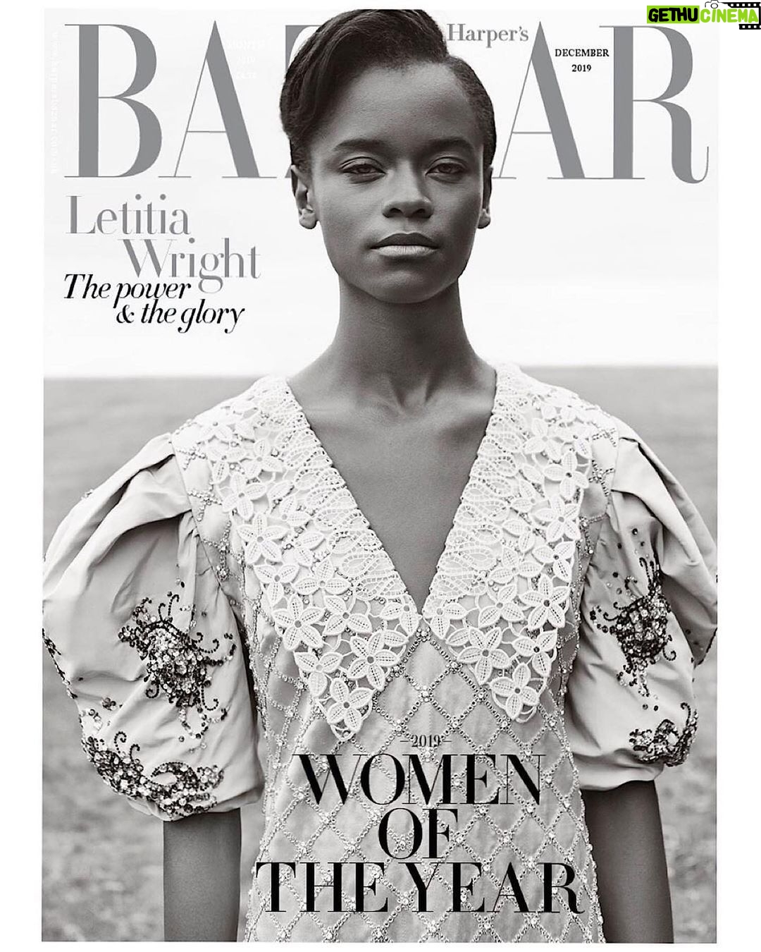Chadwick Boseman Instagram - Sis out here killing it. Happy birthday @LetitiaWright 🖤 #BlackPantherFam