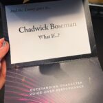 Chadwick Boseman Instagram - He put every part of himself into every role he ever took on. It was a true honor for Chad to receive a posthumous Creative Arts #Emmys Award for his voice work in @marvelstudios’ @whatif. 🙏🏾 #BlackPanther