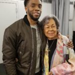 Chadwick Boseman Instagram - Today, on her 100th birthday, we honor Rachel Robinson’s incredible accomplishments as a nurse, professor, wife, mother and humanitarian- including the wonderful work she’s done through the @JRFoundation. Happy birthday!