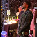 Chadwick Boseman Instagram - #21with21Bridges on the way to the #AMAs⁣ ⁣⁣ ⁣ Q: What was the scariest moment while shooting #21Bridges? - @serremoi_fort American Music Awards 2019