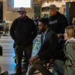 Chadwick Boseman Instagram – Grand Central Station. 5 AM. Night shoots with my producing partner @SeaChangeFilms @RealAddison @siennathing and the #21Bridges squad… proud of this cast and crew. #September27 #BTS #XceptionContent New York, New York