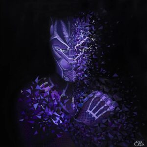 Chadwick Boseman Instagram - THANK YOU to everyone who helped #AvengersEndgame break records. Yibambe! #BlackPanther 🎨: @artetbe