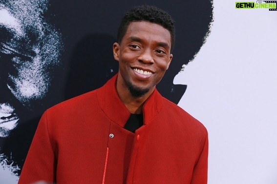 Chadwick Boseman Instagram - Monday’s #TheBlackGodfather premiere. My friend @ReggieHudlin directed this incredible documentary about legendary Hollywood sage Clarence Avant. Catch it on @Netflix this Friday.