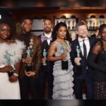 Chadwick Boseman Instagram - The whole #BlackPantherFam wasn’t able to celebrate with us at the #SAGAwards, but I want to be sure we recognize their contributions. Without them, last night would not have been possible. Shout out to @LetitiaWright, @DanielKaluuya, #MartinFreeman, @WinstoncDuke, #ForestWhitaker, #JohnKani, @AtandwaKani, @FlorenceKasumba, @Sydellio, the stunt performers, day players, and remaining cast who gave their all to the film! 🙅🏾‍♂️ #BlackPanther
