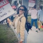 Chandni Parekh Instagram - No writers, no industry. I stand with the WGA. #WGAStrike #WGAStrong Netflix