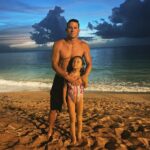 Channing Tatum Instagram - You my littles are everything! You are my world and my heart. You were looking at the full moon in this pic and telling me the prophecy of the full moon mermaid and then we ran into the water and looked for her and played with glow sticks in the night water calling out to the mermaids. you said you touched a bald headed mermaid and saw a tail. Haha one day you will read this and i hope laugh. We have fun 🤩 hehehe