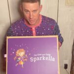 Channing Tatum Instagram – Got a very special #Sparkella delivery and now I’m officially ready for my day.