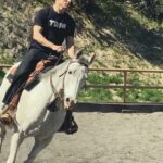 Channing Tatum Instagram - Getting reacquainted and easing back into riding for an upcoming movie lost city of D. I haven’t ridden in a long time.