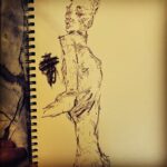 Channing Tatum Instagram - Did a bit a drawing yesterday. I love egon so i practiced a little with a couple of his drawings. Create something today. Love.