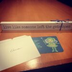 Channing Tatum Instagram - Love when my mom come to town and leaves little presents for me to find once she leaves. Be lovin you mama! Always! Leaving that swinging promise!