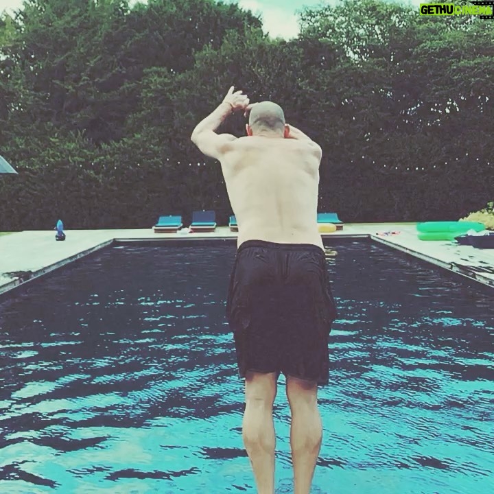 Channing Tatum Instagram - The winner of the best back flop................ this guy. Just hold it till your underwater. Hahahaha