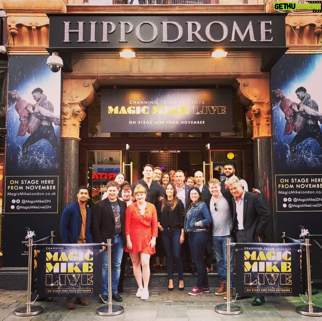 Channing Tatum Instagram - Things bout to get real in London! Hippodrome Casino On Leicester Square