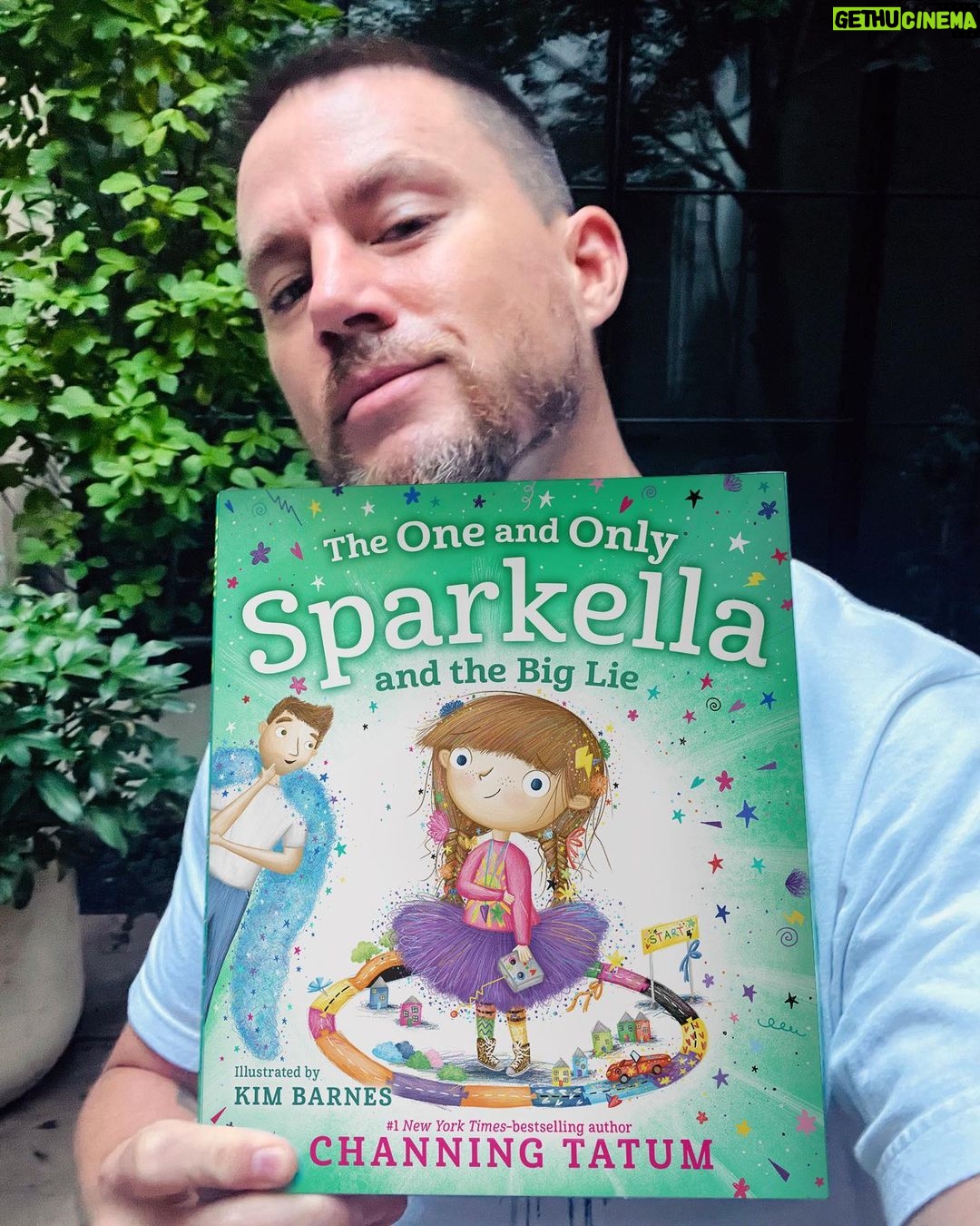 Channing Tatum Instagram - I love how you all have embraced @Sparkella, and I couldn’t be more excited to share that our favorite princess of everything that sparkles is returning next spring in THE ONE AND ONLY SPARKELLA AND THE BIG LIE! And I have to confess that this third book in the series. . . this one might be my favorite yet. It’s on sale May 30, 2023 and available for preorder at the link in my bio or your favorite local bookstore. #Sparkella