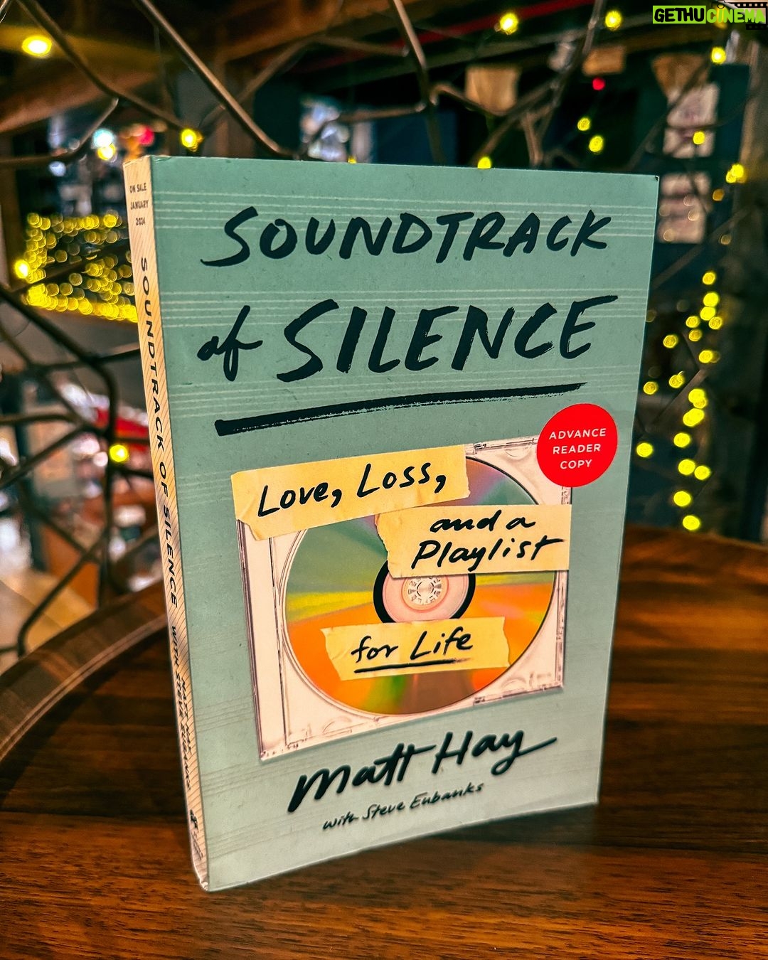Channing Tatum Instagram - Excited to share this new memoir from Matt Hay @hearmatthay! His beautifully unique love story truly inspired me, and I can’t wait to adapt it at @freeassocla. #soundtrackofsilence