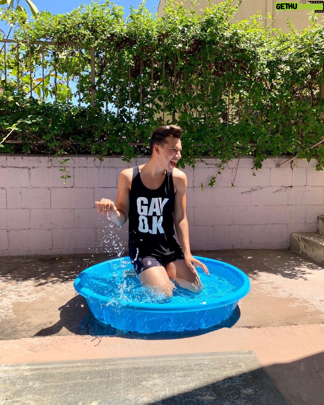 Chanse McCrary Instagram - I hope that you like this But you probably won’t You think you’re pooler than me West Hollywood, California