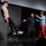 Chanse McCrary Instagram - Me when the cha cha slide comes on vs me when the Cupid shuffle comes on | | | | | | #demon #ucb #uprightcitizensbrigade #chrismeloni #lawandorder #funny #improv Upright Citizens Brigade Sunset