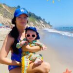 Chantal Thuy Instagram - Beach babe 🩵❤️💛🩵