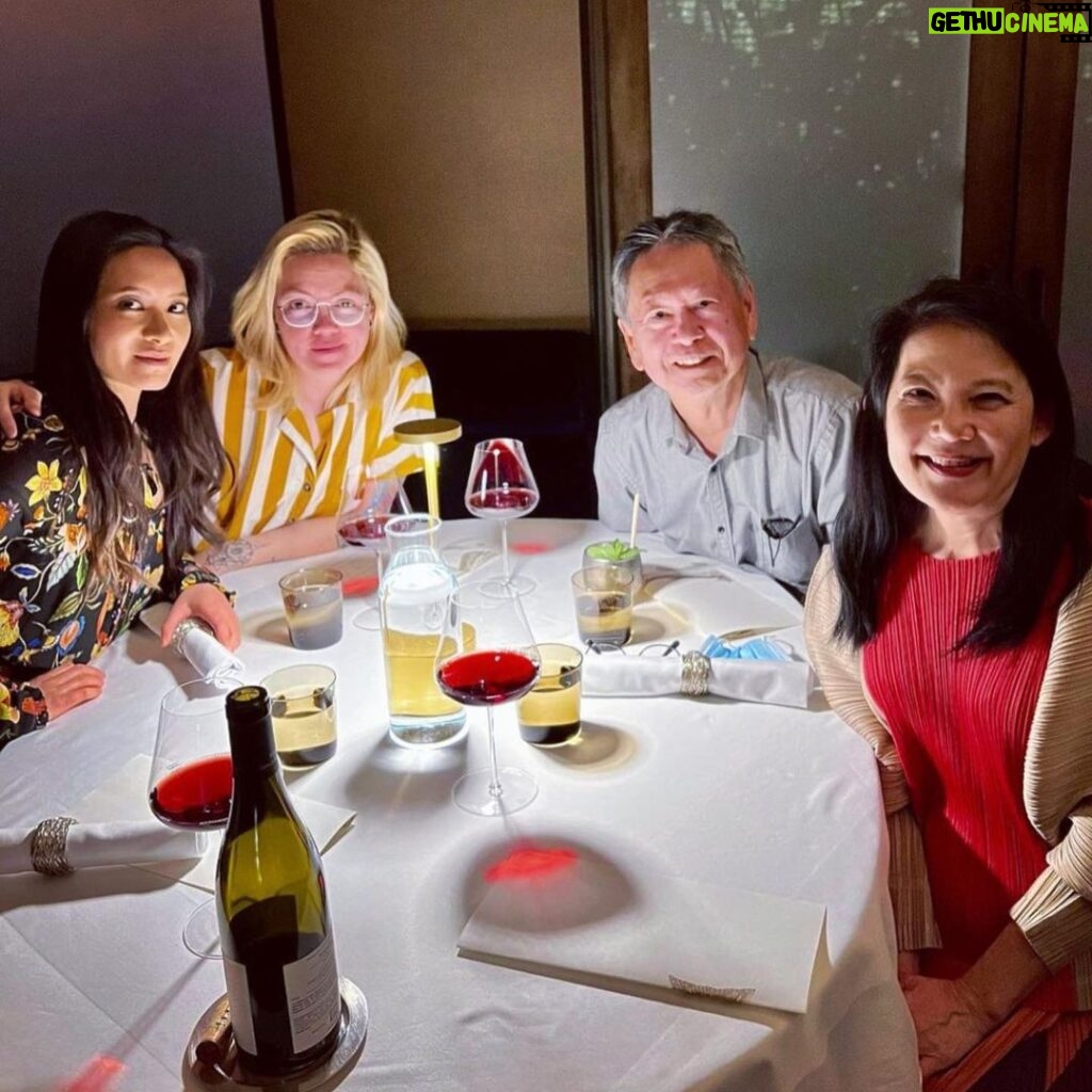 Chantal Thuy Instagram - An unforgettable culinary experience with the best company. ❤️ Thank you @juliasgouw @gouwken for inviting Andrea and I to share this evening with you! @providencela Merci pour le dîner gastronomique exceptionnel 👏🏽👏🏽☺️ Providence
