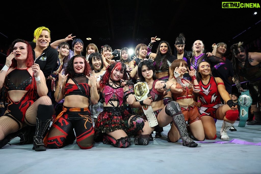 Chantelle Allison Instagram - I am living my dream 🥰 @tjpw2013 x @wrestleprestige