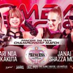 Chantelle Allison Instagram - ***TOMORROW NIGHT*** FREE WIFI face JANAI KAI & SHAZZA MCKENZIE at #CombatPrincessUSA! Dec. 14th, 2023 Los Angeles, CA The Vermont Hollywood Live on PPV at 7:00 PM pacific time! Tickets: www.prestigewrestling.net #prestigewrestling #prowrestling #tjpw #joshi #indiewrestling #wrestling