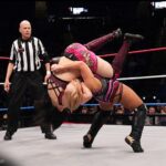 Chantelle Allison Instagram - Rematch from @ringofhonor happening tomorrow night at @dreamwavewrestling cannot wait to wrestle @miyu.yamashita again 🤼‍♀️