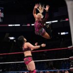 Chantelle Allison Instagram - Rematch from @ringofhonor happening tomorrow night at @dreamwavewrestling cannot wait to wrestle @miyu.yamashita again 🤼‍♀️