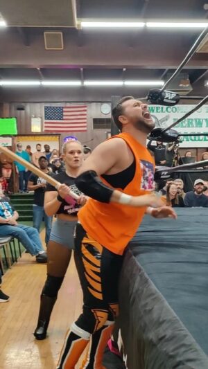 Chantelle Allison Instagram - Shazza McKenzie beats Sean Ross Sapp with a kendo stick in their street fight at Black Label Pro presents Slamilton inside the Berwyn Eagles Club in the Chicagoland area. From December 1, 2023

The match raised $6000 for Nation Alliance on Mental Illness.

Black Label Pro is on Fite+

Filmed with OnePlus 9 Pro

📸 @CheapheatSpotfest
@NathynWithAY

#Wrestling #Chicago #IndieWrestling #CheapheatSpotfest #shazzamckenzie #SeanRossSapp #BlackLabelPro