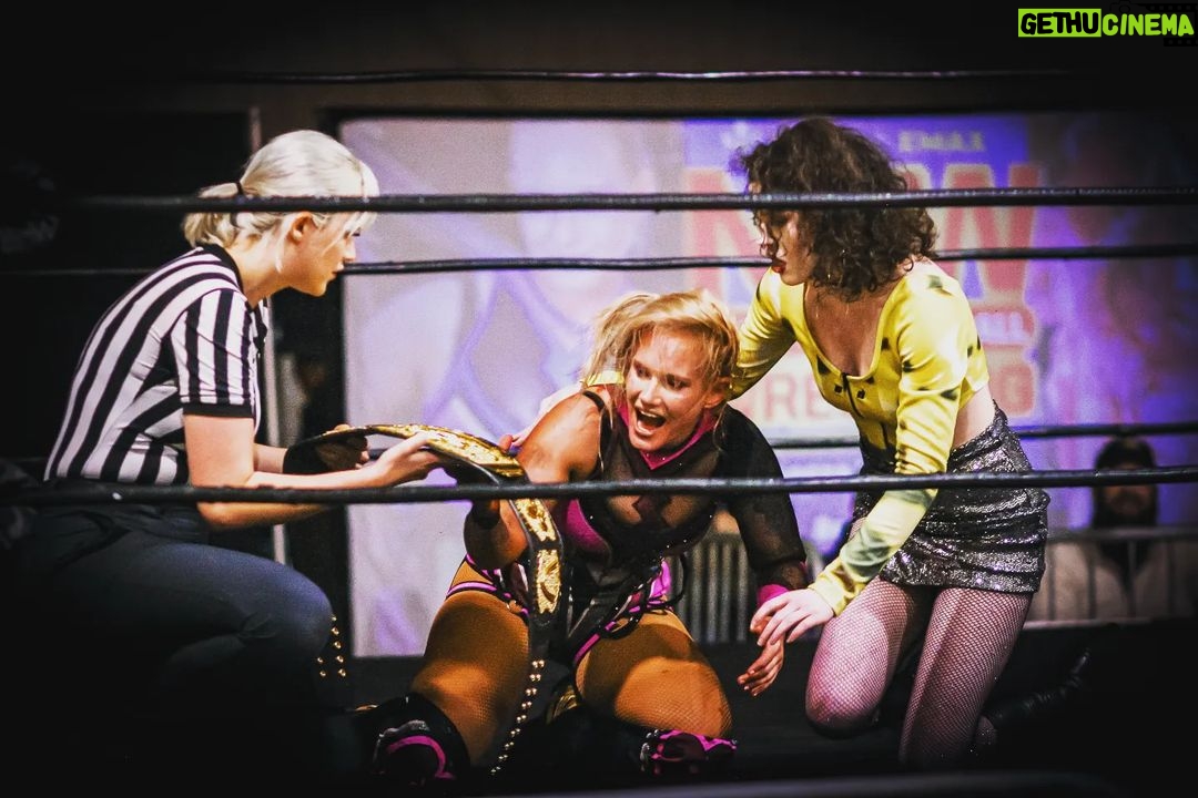 Chantelle Allison Instagram - Shazza drops the "interim" to become the Undisputed Wrestlemax Women's Champion
