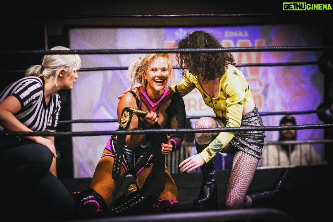Chantelle Allison Instagram - Shazza drops the "interim" to become the Undisputed Wrestlemax Women's Champion
