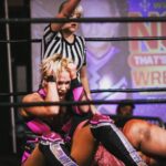 Chantelle Allison Instagram - Shazza can't believe she missed the pin #photography #prowrestling