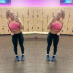 Chantelle Allison Instagram - Strategic gym selfies to hide that I sat in traffic picking my face this morning. Happy Tuesday 💪