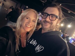 Chantelle Allison Instagram - 2023 I found myself and then I found you 🥰 here’s to many more years finding ourselves together
