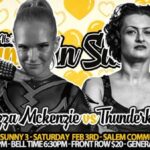 Chantelle Allison Instagram - @thunderkittycatz Vs @shazza_mckenzie Feb 3rd in Salem Illinois when PWE Presents " It's always Sunny in Salem 3" It's not just Pro Wrestling It's @pwepic