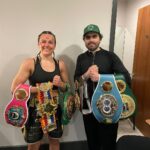 Chantelle Cameron Instagram - Training camp number 7 working with @coachjonny_wrk Thank you for all the work and effort you put in to training me to be fitter and stronger every fight 💪🏻 United Kingdom