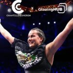 Chantelle Cameron Instagram - Chantelle Cameron X Glazing Hub Delighted this local business has decided to extend our sponsorship deal for the rematch in Dublin where I’ll be defending my belts for the second time against Katie Taylor . Great company but even better people . Some exciting plans in my hometown Northampton ✍️ 🤝 #sponsor #northampton #chantellecameron #glazinghub #partnership #community #communitywork Northampton, Northamptonshire