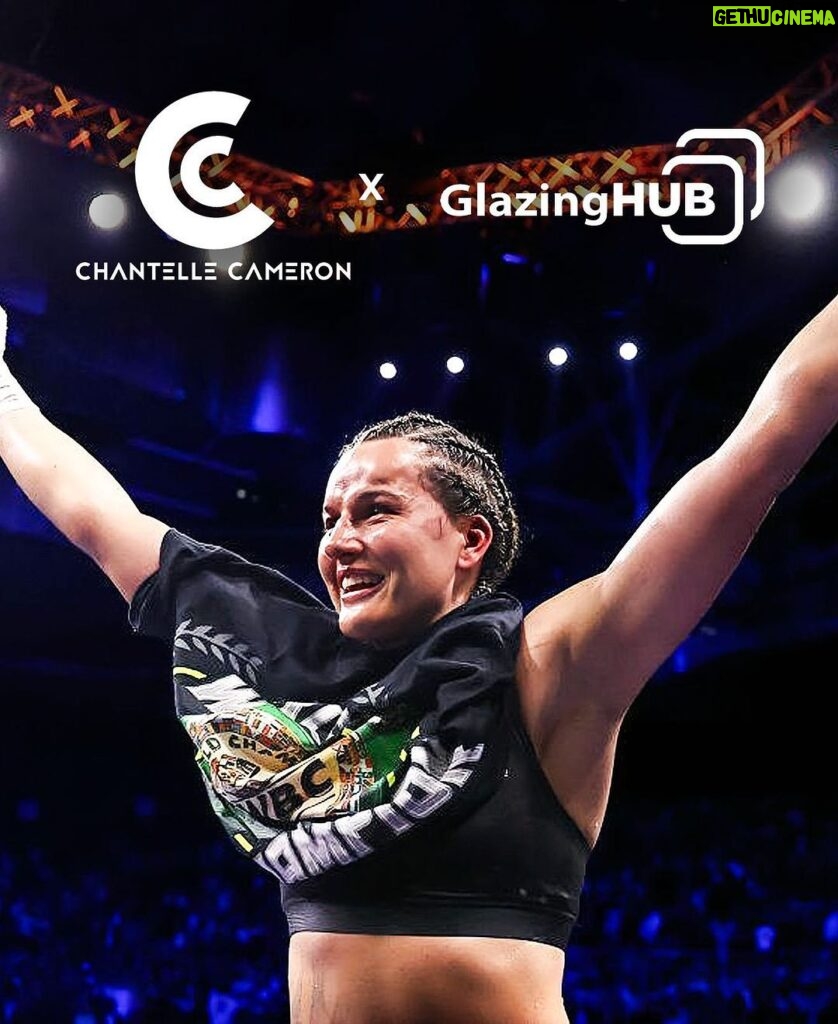 Chantelle Cameron Instagram - Chantelle Cameron X Glazing Hub Delighted this local business has decided to extend our sponsorship deal for the rematch in Dublin where I’ll be defending my belts for the second time against Katie Taylor . Great company but even better people . Some exciting plans in my hometown Northampton ✍️ 🤝 #sponsor #northampton #chantellecameron #glazinghub #partnership #community #communitywork Northampton, Northamptonshire