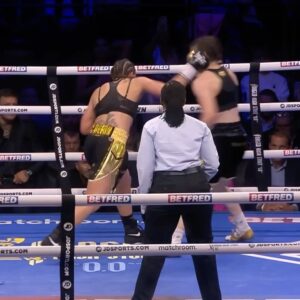Chantelle Cameron Instagram - Undefeated, Undisputed 👑 @chancam91 

What a run and out to defend her throne at 140 once again on Nov 25 ⚔️ 

#CameronTaylor2 #Boxing