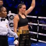 Chantelle Cameron Instagram - Hard work and perseverance 🥊 🏆 The journey continues @alpha__solutions @mandtltd @bewelectrical @glazinghub @scxlaw @4mpcbd United Kingdom