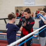 Chantelle Cameron Instagram - What a great day the seminar I held @farcottonboxingclub was. Thank you to everyone who come to the event and travelled from all over. If you missed this seminar keep your eyes peeled for the next one later on in the year. Thanks John Daly for helping me out and @pucci_photo for grabbing some great pictures Northampton, Northamptonshire