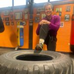 Chantelle Cameron Instagram - My favourite thing about boxing is you can always keep improving and always become a better fighter in all departments 🧠 🥊 Enjoying ticking over in my downtime at home doing 1-2-1 with Arthur D Northampton, Northamptonshire