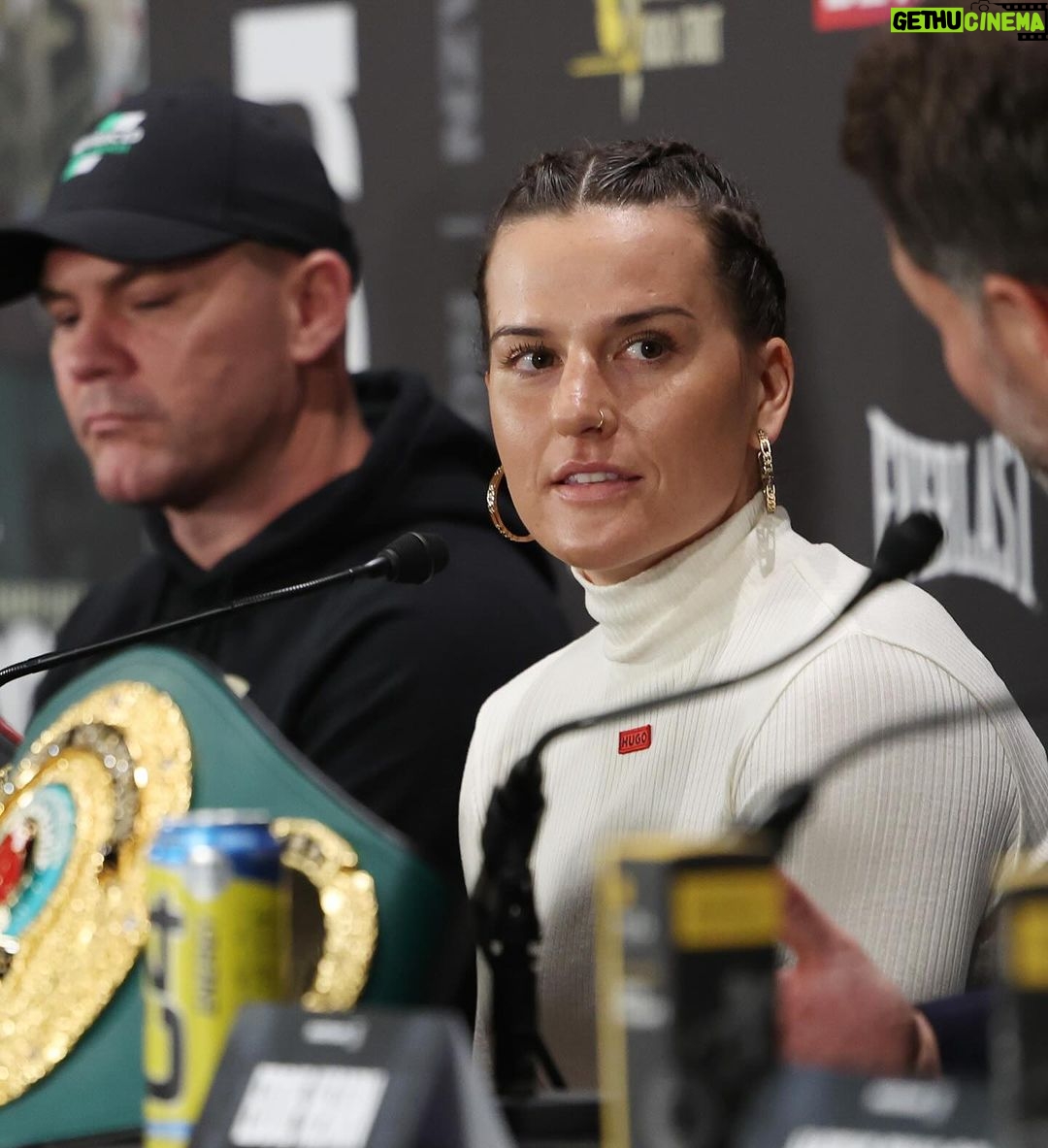 Chantelle Cameron Instagram - Presser done Weigh in tomo Cannot wait to fight 🥊 Dublin, Ireland