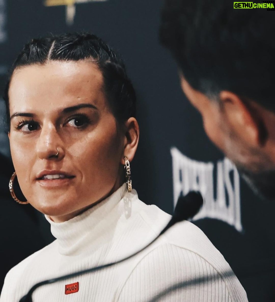 Chantelle Cameron Instagram - Presser done Weigh in tomo Cannot wait to fight 🥊 Dublin, Ireland