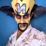 Charity Kase Instagram - Remember Dr Cortex? 🌡️🧪 #crashbandicoot #cosplay #dragmonster London, United Kingdom