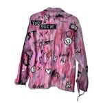 Charity Kase Instagram - New stock just dropped on my shop 🤪 @bycharitykase Link in bio #handpainted #customjacket #newdrop London, Unιted Kingdom