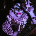 Charity Kase Instagram – Just in time to curse Christmas 😈

Photo by @phoebes_path 
Wearing @prangstacostumiers 
Contacts by @sclera_lensesdotcom 
#dragmonster #nosferatu London, United Kingdom